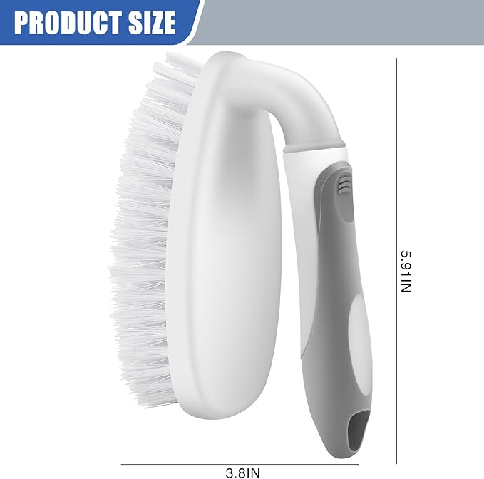 Scrub Brushes for Cleaning Bathtub Scrubber Heavy Duty Scrub Brush - Image 2