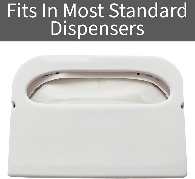 1000 Paper Toilet Seat Covers - Image 4