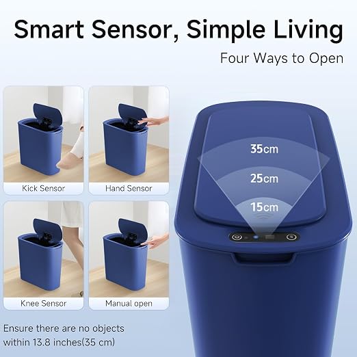 Automatic Motion Sensor Bathroom Trash Can - Image 6