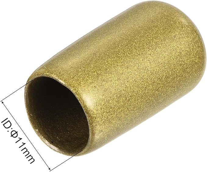 uxcell 20pcs Rubber End Caps 11mm ID Vinyl Round Tube Bolt Cap Cover Thread - Image 3