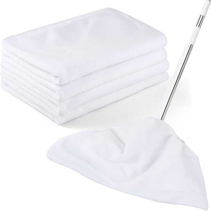 4 Pack Extra Large Microfiber Cleaning Cloths 20"x30", Lint-Free Reusable Towels by Unknown