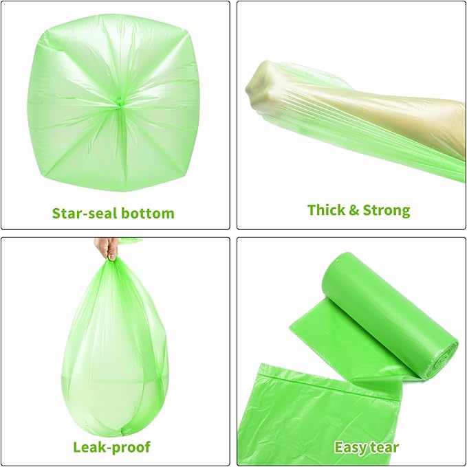5.2 Gallon Biodegradable Trash Bags | Eco Friendly, 20L Strong Multipurpose - Image 5