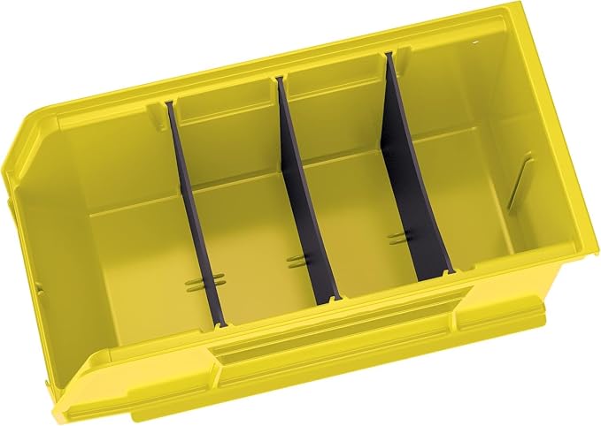 Akro-Mils 30230 AkroBins Plastic Storage Bins, Space-Saving Stackable Bins