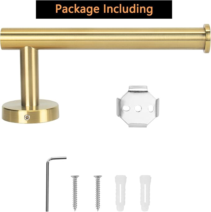 NearMoon Bathroom Toilet Paper Holder, Premium SUS304 Stainless Steel Rustproof - Image 5