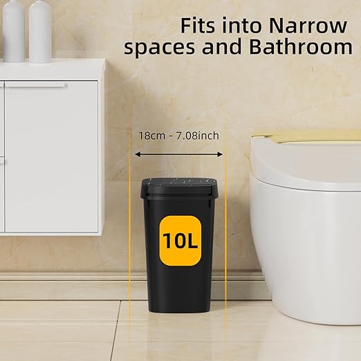 3 Pack Bathroom Small Trash Can - Image 3
