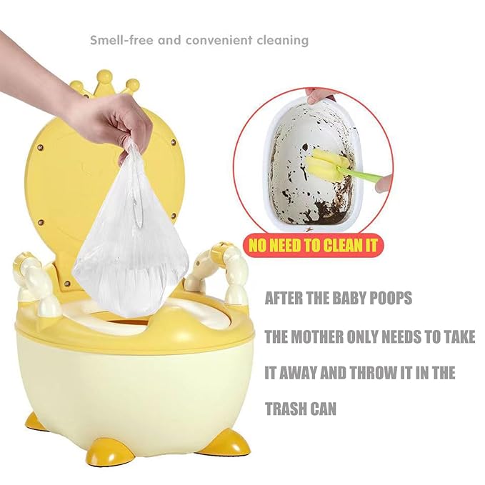 Potty Chair Liners with Elastic, Portable Potty Training Bags, Potty Refill - Image 7