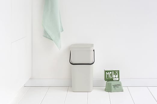 Brabantia Sort & Go Kitchen Recycling Can Stackable Waste Organiser - Image 2