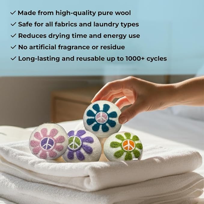 Ezhippie Quality Wool Dryer Balls - Image 6
