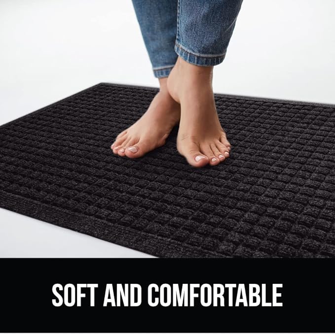 GORILLA GRIP Front Door Mat, Indoor Outdoor Ultra Absorbent HydroAbsorb Doormat - Image 7