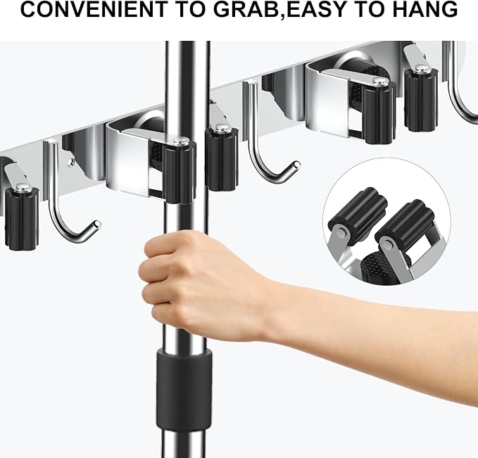 nacena Broom holder Wall Mount - Image 6