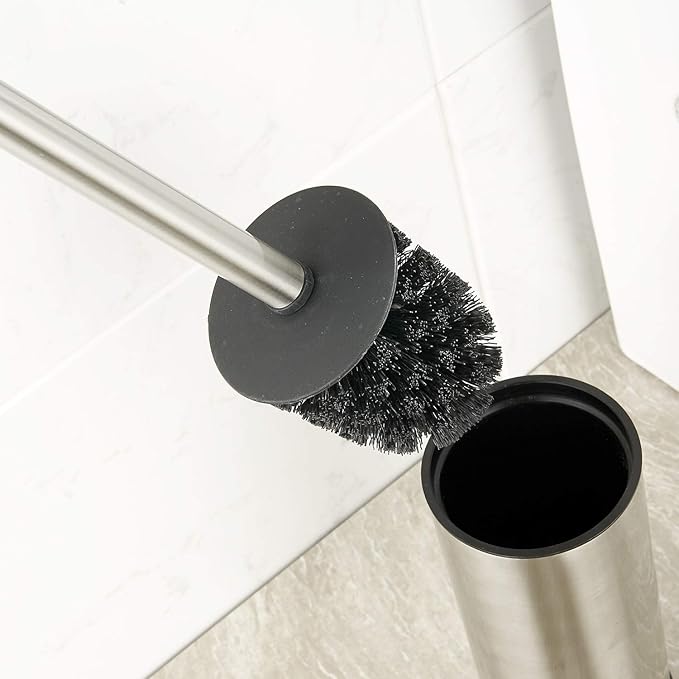 BGL Toilet Brush Holder Brushed Nickel, Stainless Steel 304 Brushed Nickel - Image 4