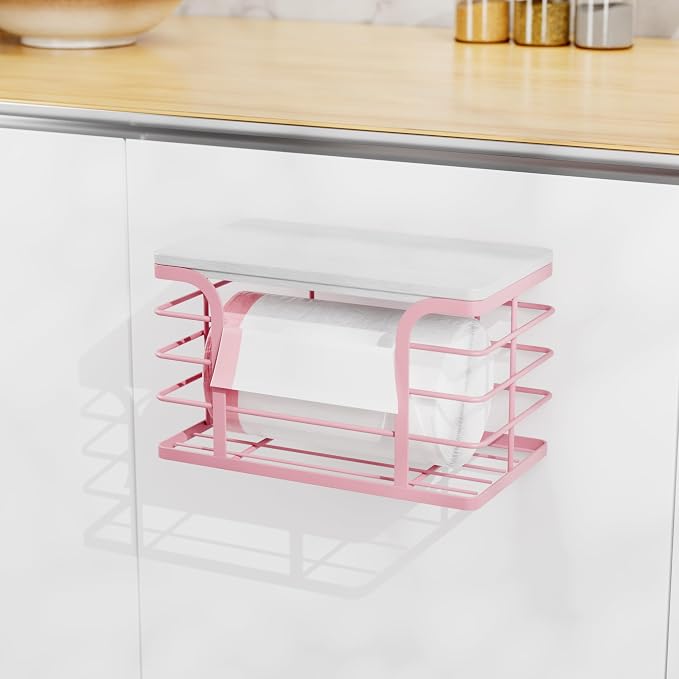 Small Grocery Bag Holder, Wall Mount Trash Bag Holder Dispenser - Image 6