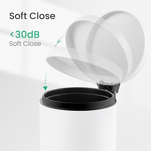 Cesun 1.2 Gallons Small Trash Can - Image 4