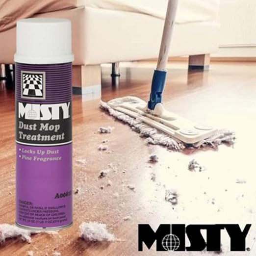 MISTY Dust Mop Treatment Spray - 18 oz 1003402 - Janitorial Grade - Image 3
