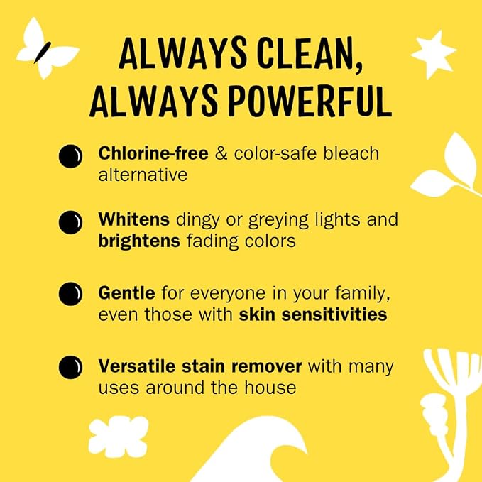 Molly's Suds Oxygen Whitener | Powerful Bleach Alternative, Chlorine Free & - Image 3