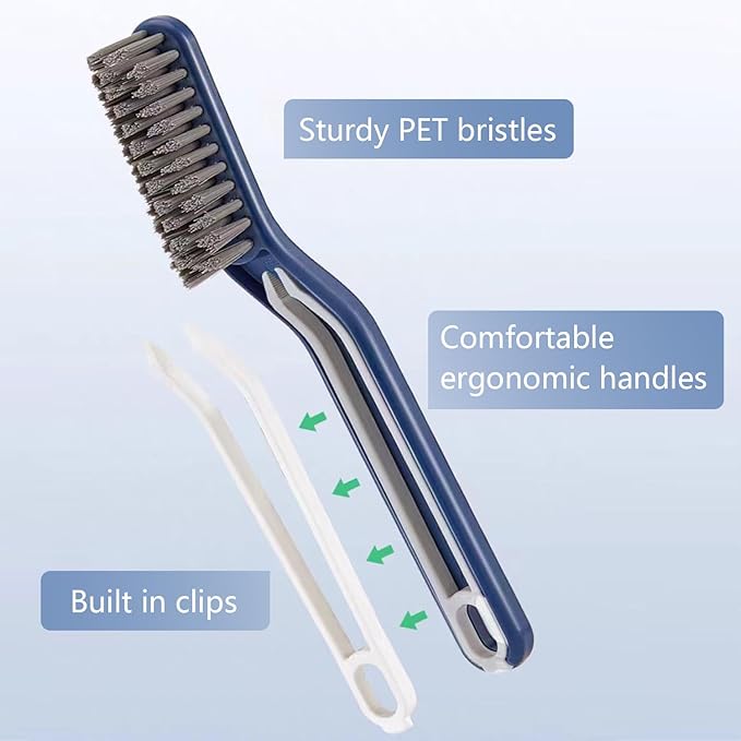 Crevice Cleaning Brush, Spring Cleaning 0rganization Multifunctional Grout - Image 2