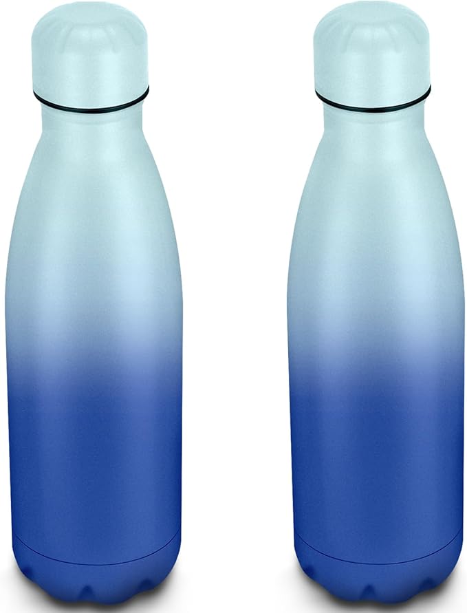 25oz Cola-Bottle Shaped Stainless Steel Leak-proof Water Bottle, Double Wall by Unknown