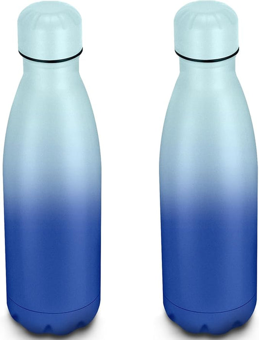 25oz Cola-Bottle Shaped Stainless Steel Leak-proof Water Bottle, Double Wall by Unknown