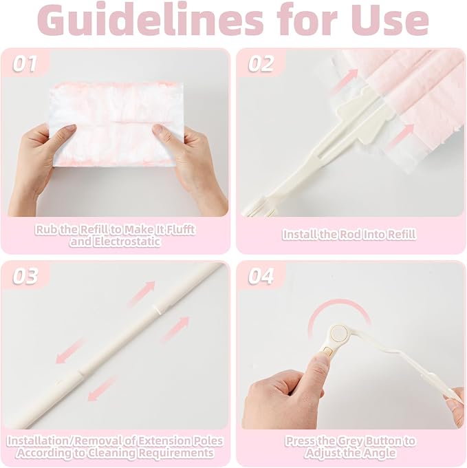 52 Count Disposable Duster Refills - Image 3