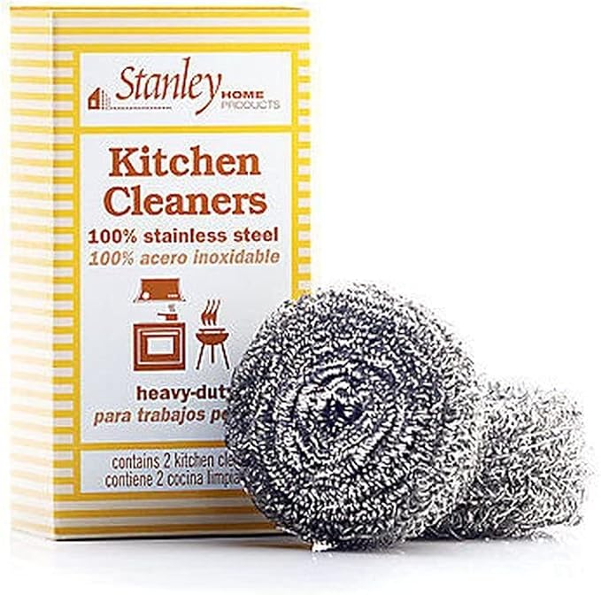 Stanley Home Products Stainless Steel Kitchen Scouring Cleaners - Image 2