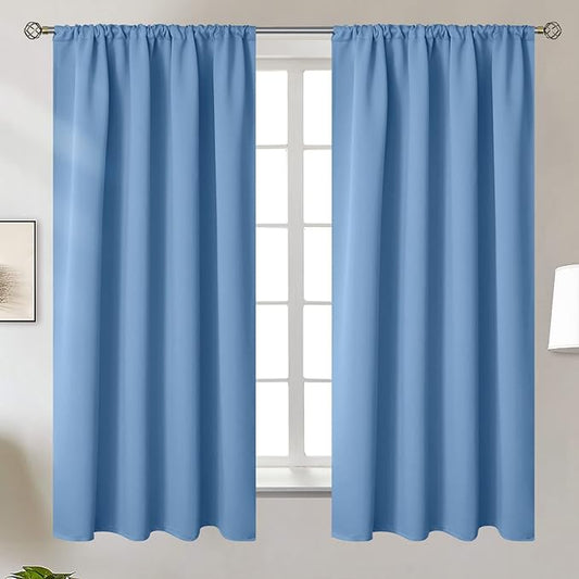 BGment Blackout Curtains 63 Inches Long by BGment