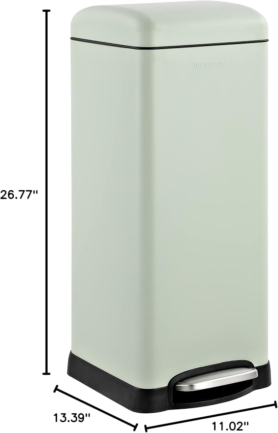 happimess HPM1007E Betty Retro 8-Gallon Step-Open Trash Can - Image 7