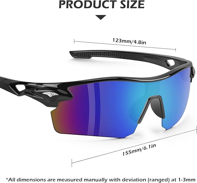 OXG 12 Pack Safety Glasses for Men Women, ANSI Z87.1 Safety Goggles Impact - Image 2