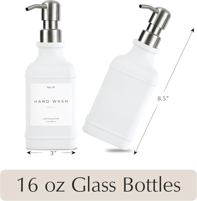 Emerson Essentials Soap Dispenser, Dish Soap Dispenser, Soap Dispenser Bathroom - Image 3