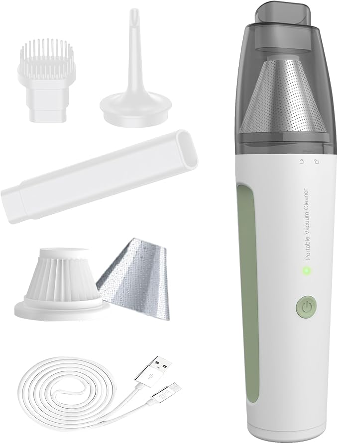 PATO Handheld Vacuum, 13000PA Portable Cordless Car Vacuum Cleaner, Suction and by PATOUS