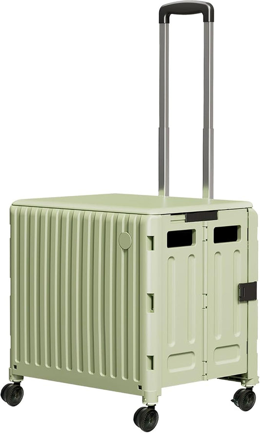 Heavy Duty Rolling Cart for Stairs：Collapsible Utility Crate by TODAYGO