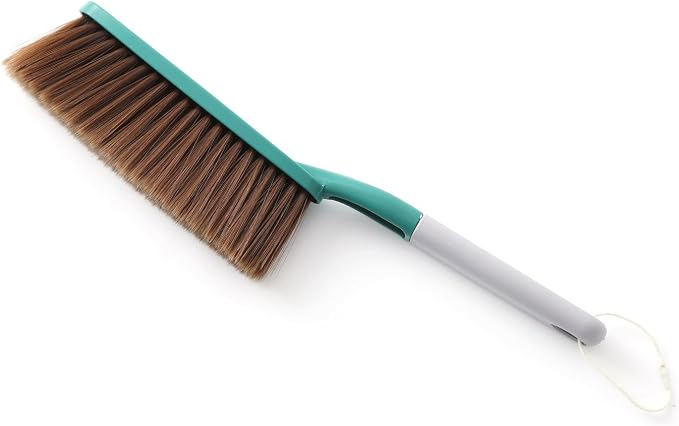1 Pack 15" Soft Bristle Hand Broom, Counter & Couch Brush, Dusting & Hair by kagyuan