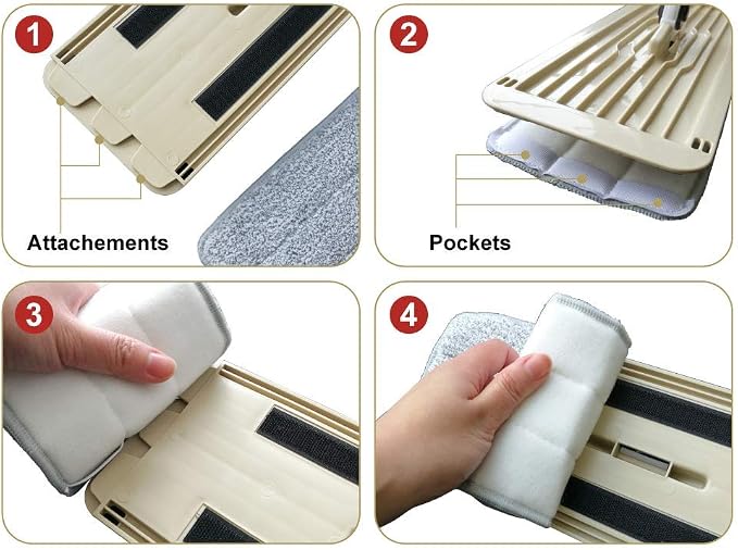 Bulletproof Microfiber Mop Replacement Heads - Image 8