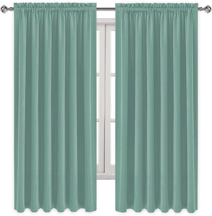 DWCN Blackout Curtains for Living Room Thermal Insulated, Energy Saving & Noise - Image 9