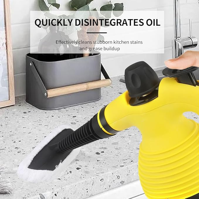 Steam Cleaner, Pressurized Handheld Mop Steam Cleaner - Image 4