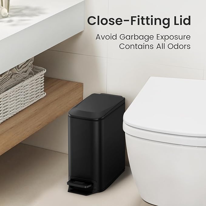 Cesun Small Bathroom Trash Can - Image 8