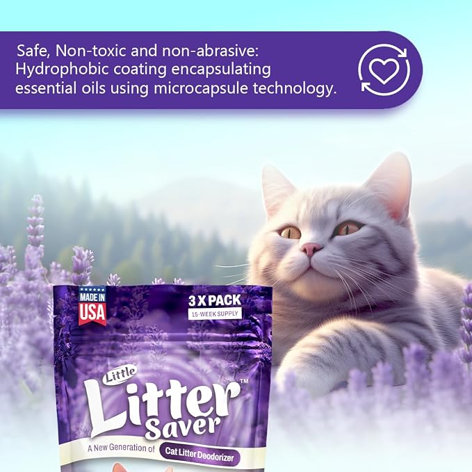 Little Litter Saver | a New Generation Of Cat Litter Box Deodorizer | Unique - Image 5