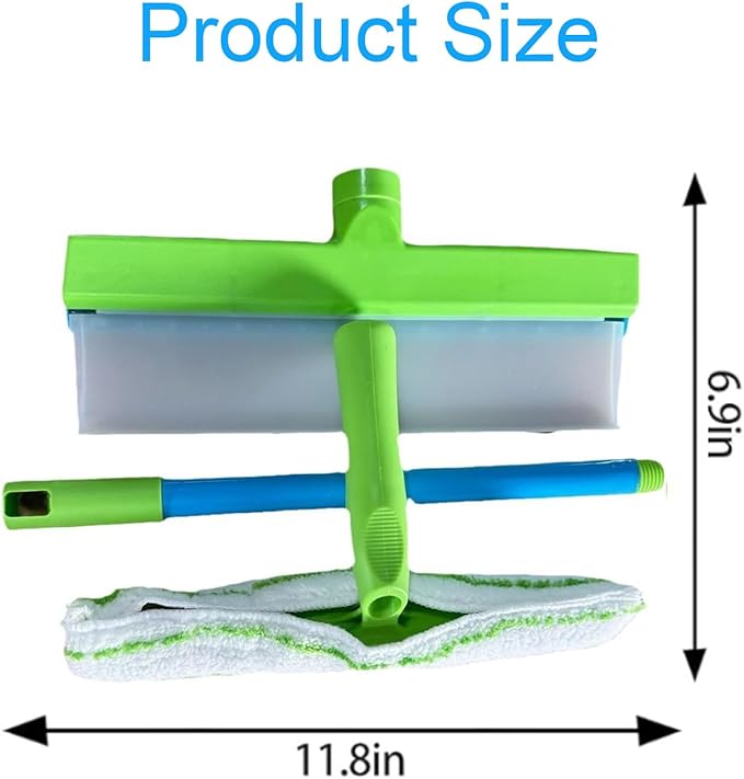 Recyclable Silicone Window Squeegee Kit, Aqua Blade Window Squeegee Kit - Image 3