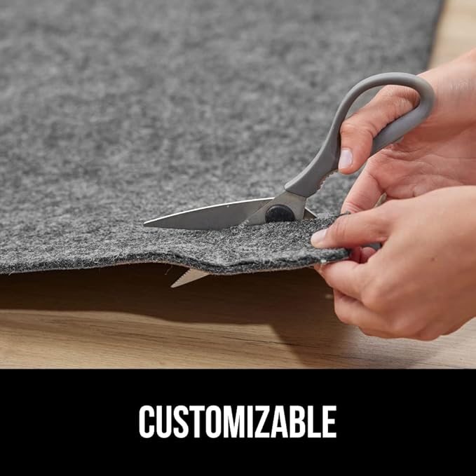 GORILLA GRIP Felt and Natural Rubber Stay in Place Slip Resistant Rug Pad - Image 8