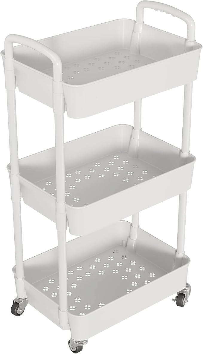 Laiensia 3-Tier Rolling Cart - Image 2