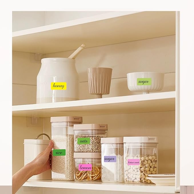 STARLIBOO Removable Freezer Labels, 1x2 Inch Color Coding Removable Labels Easy - Image 5