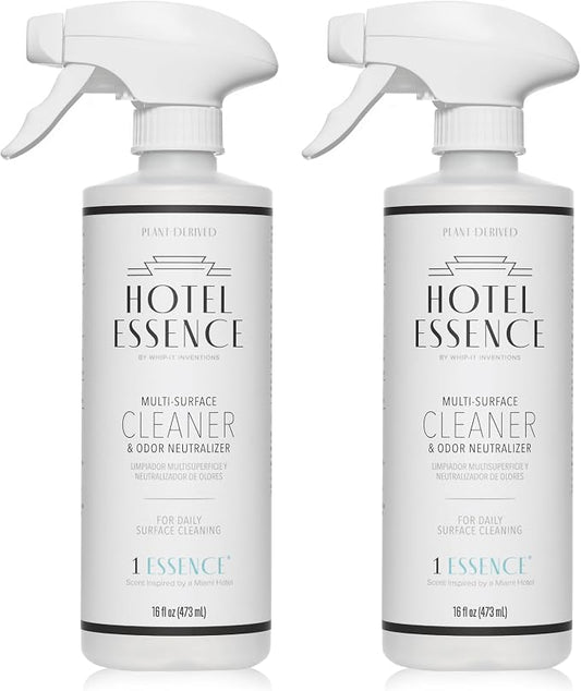 Hotel Essence Cleaner: Plant-Based Multi-Surface Cleaner & Odor Neutralizer by WhipItInventions