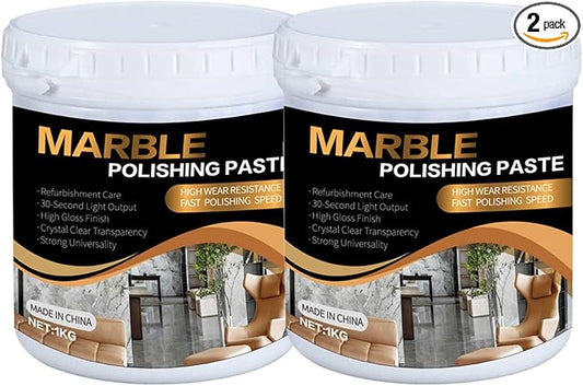 Marble Polishing Paste Kit, Marble Polishing Compound, Countertop Cleaner by Unknown