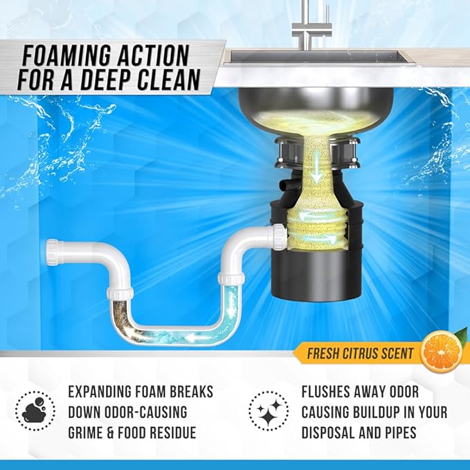 Garbage Disposal Cleaner Deodorizer Tablets - Image 5