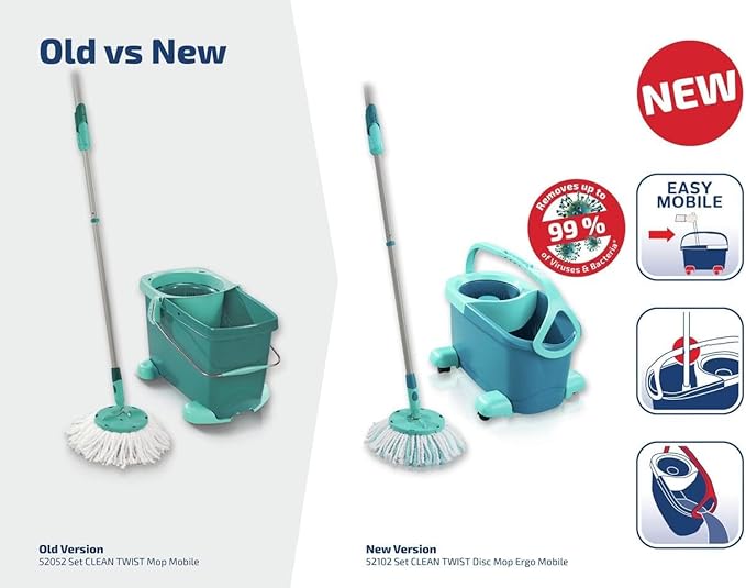 Leifheit Clean Twist Spin Mop and Bucket Set - Image 7