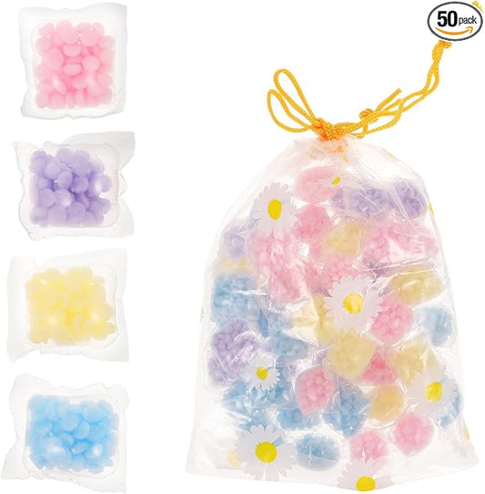 Artibetter Laundry Scent Booster Beads 50pcs In-Wash Fragrance Booster Laundry by ARTIBETTER