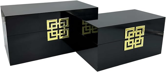 Galt International Storage Box Set Decorative Storage Box w/Hinged Lid Classic - Image 3