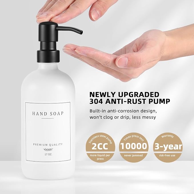 Glass Soap Dispenser - Image 5