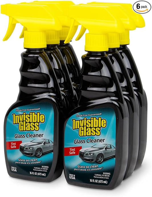 Invisible Glass 92163-6PK Premium Glass and Window Cleaner by InvisibleGlass