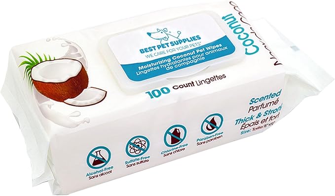 Best Pet Supplies Pet Wipes for Dogs by BestPetSuppliesLLC