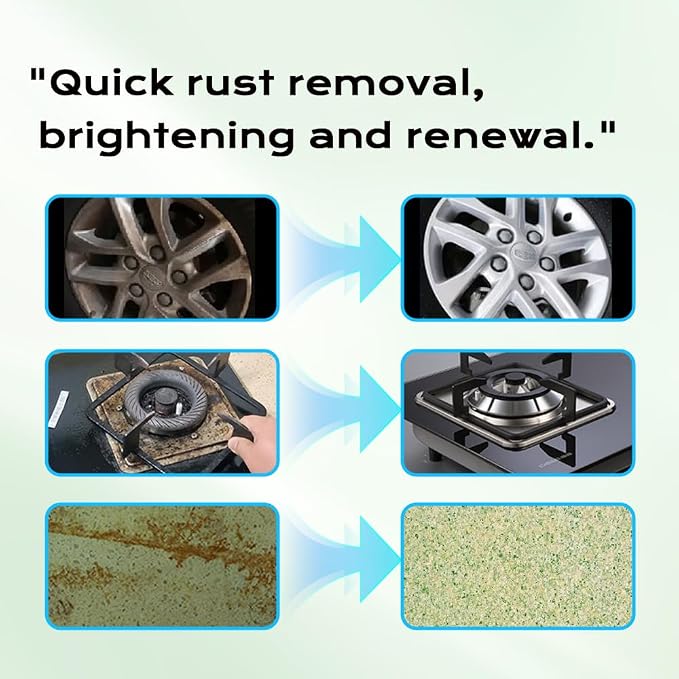 500ml Rust Stain Remover Neutral Metal Cleaner Marble Rust Remover - Image 5